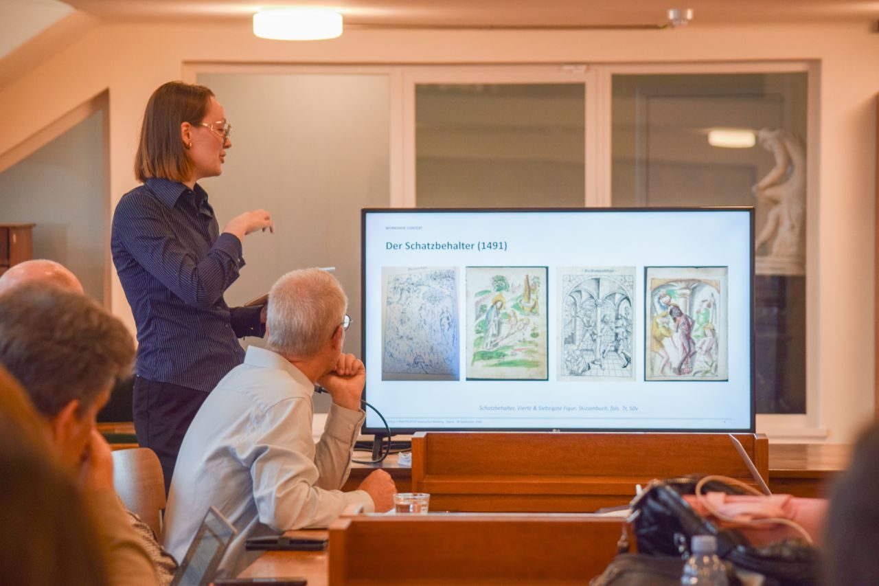 A presentation during the Ghent meeting
