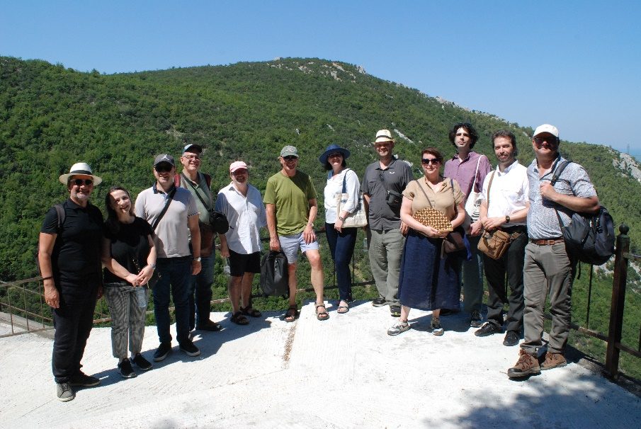 WG3 members at the sanctuary of St. Anthony of Padua, Albania
